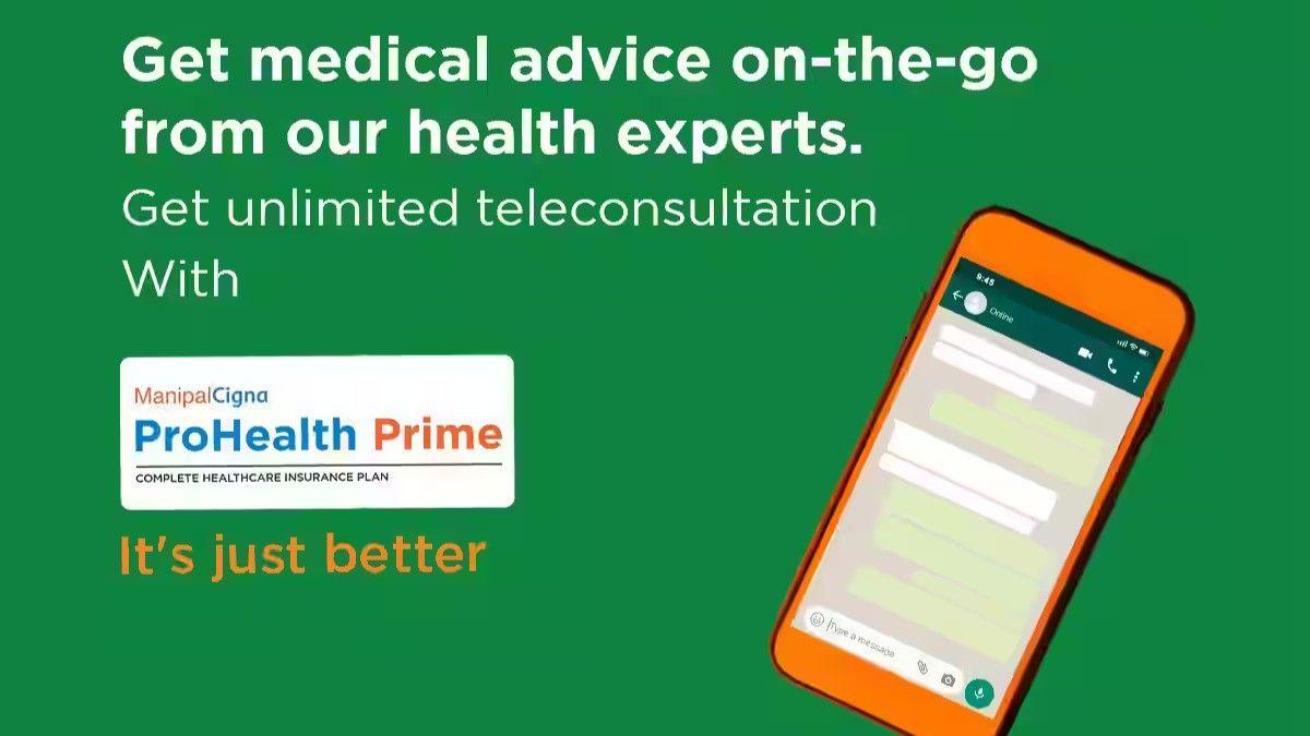 ManipalCigna ProHealth Prime mobile health expert advice