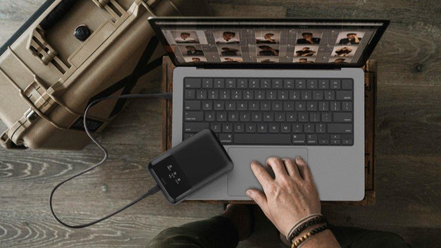 Belkin portable power bank 20000mAh with USB-C Power Delivery, compact travel charger for phones, tablets, and laptops – best power bank for travel in 2025